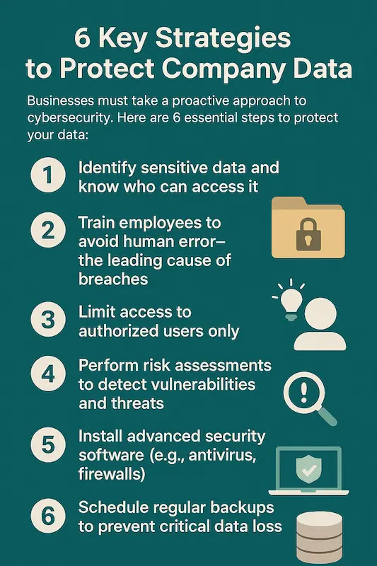 6 Key Strategies to Protect Company Data