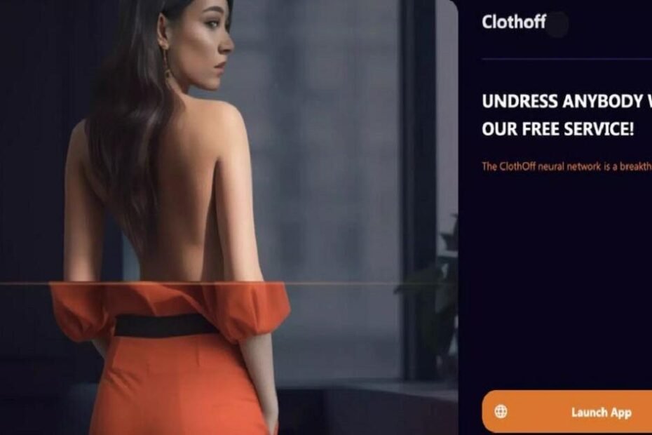 Deepfake porn app Clothoff