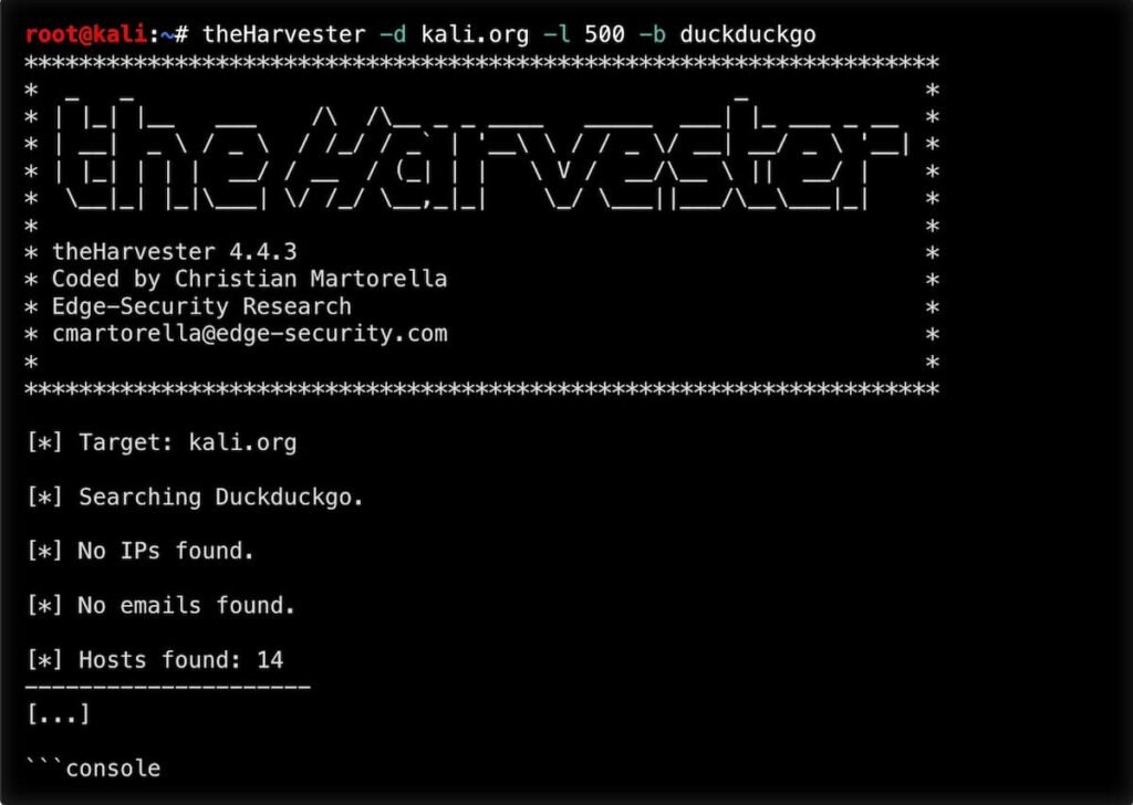 The harvester