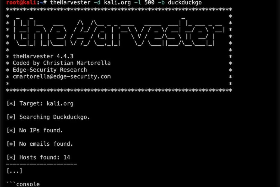 The harvester