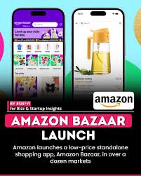 Amazon Launches “Bazaar” in 14 Markets to Compete With Shein and Temu