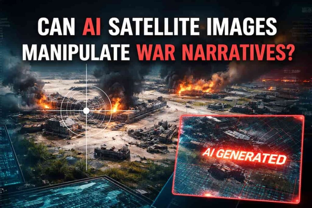 Can AI Satellite Images Manipulate War Narratives?